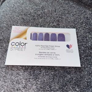 Color Street 100% Real Nail Polish Strips -   Glitter Days Ahead